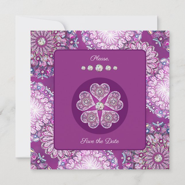 Kardinal Rosace Feiertagskarte (Vorderseite)