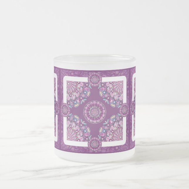 Kardinal Rosace Mattglastasse (Mittel)