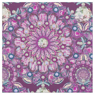 Kardinal Rosace Stoff