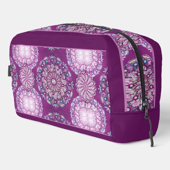 Kardinal Rosace Waschbeutel (Rechte Ecke)