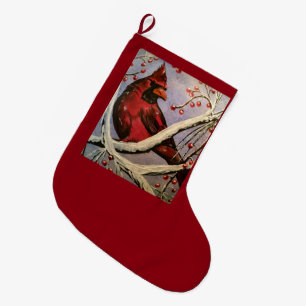 Kardinal Strumpf Großer Weihnachtsstrumpf