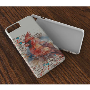 Kardinal über Virginia Road Map Case-Mate iPhone Hülle