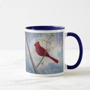 Kardinal Verpackung um Tasse