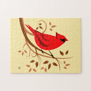 Kardinal-Vogelpuzzles