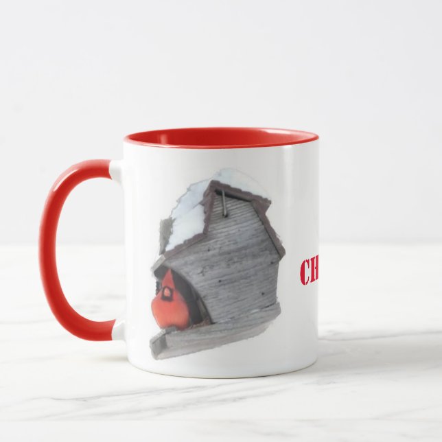 Kardinal Weihnachten Tasse (Links)
