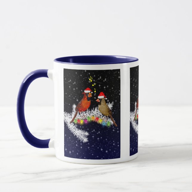 Kardinal Weihnachts-Tasse Tasse (Links)