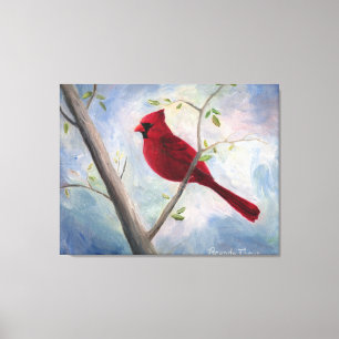 Kardinal Wrapped Canvas Leinwanddruck