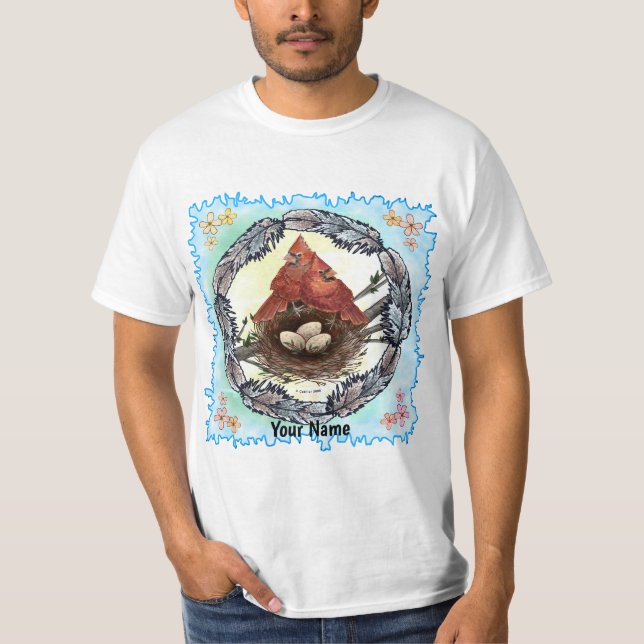 Kardinals Nest T - Shirt (Vorderseite)
