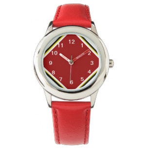 Kardinals-Rot Armbanduhr
