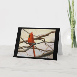 "Kardinals-Rot " Karte