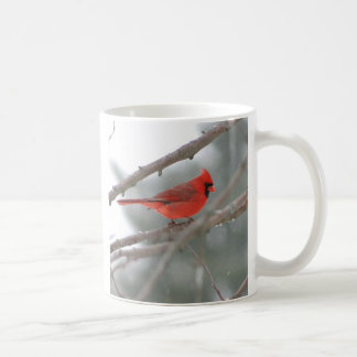 Kardinals-rote Vogel-Tasse Kaffeetasse