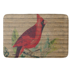 Kardinals-rotes Badematte