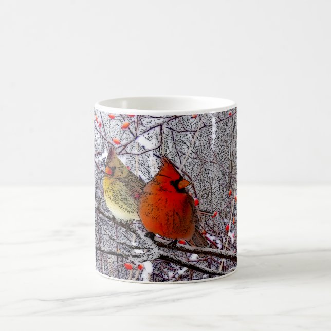 Kardinals-WeihnachtsTasse Kaffeetasse (Mittel)