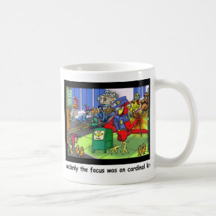 Kardinalsgesetz Lustiges Gesetz Cartoon-Geschenke  Kaffeetasse