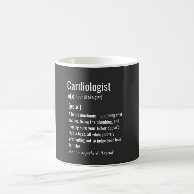 Kardiologe Definition  Kaffeetasse (Mittel)