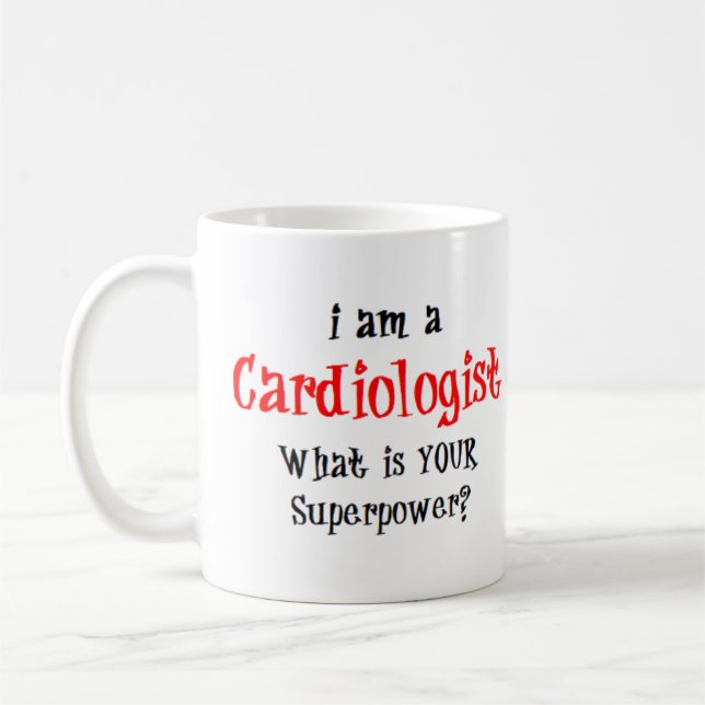 Kardiologe Kaffee-Tasse Kaffeetasse (Links)