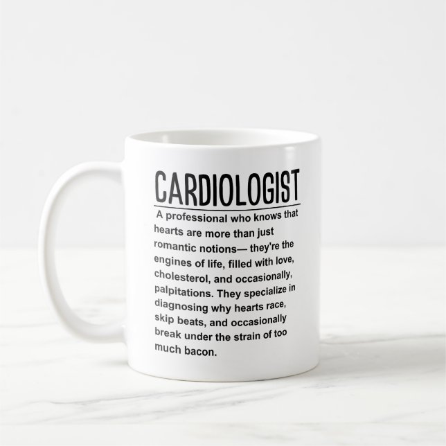 Kardiologe Kaffeetasse (Links)