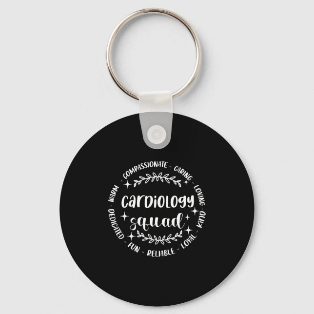 Kardiologe Kardiologin Chirurg Schlüsselanhänger (Vorderseite)