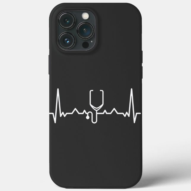 Kardiologe mit EKG Case-Mate iPhone Hülle (Rückseite)