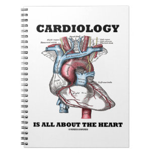 Kardiologie ist ganz über das Herz (anatomisch) Notizblock