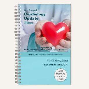 Kardiologie Kardiothorakale Medizinische Konferenz Notizbuch