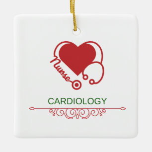 Kardiologie Keramik Ornament