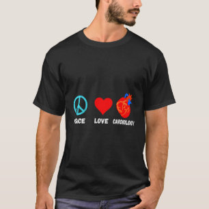 Kardiologie Liebe Kardiologe Cardiac Cath La T-Shirt
