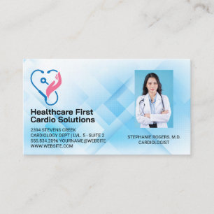 Kardiologie-Logo   Medizin   Arzt Visitenkarte