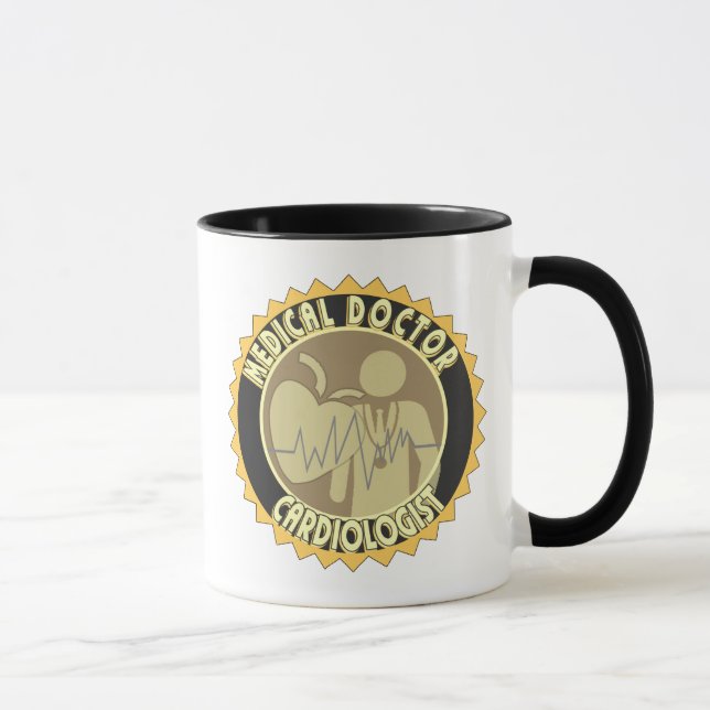 KARDIOLOGISTISCHE LOGIE - HERZARZT TASSE (Rechts)