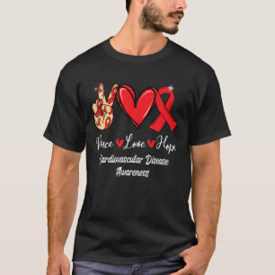 Kardiovaskuläre Erkrankungen Sensibilisierung für T-Shirt