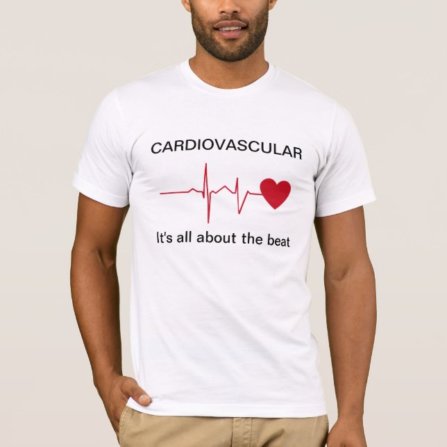 Kardiovaskuläre Herz-Gesundheits-T-Shirts T-Shirt (Vorderseite)