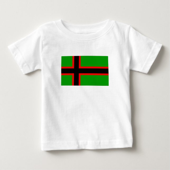 Karelia-Nationalflagge Baby T-shirt (Vorderseite)