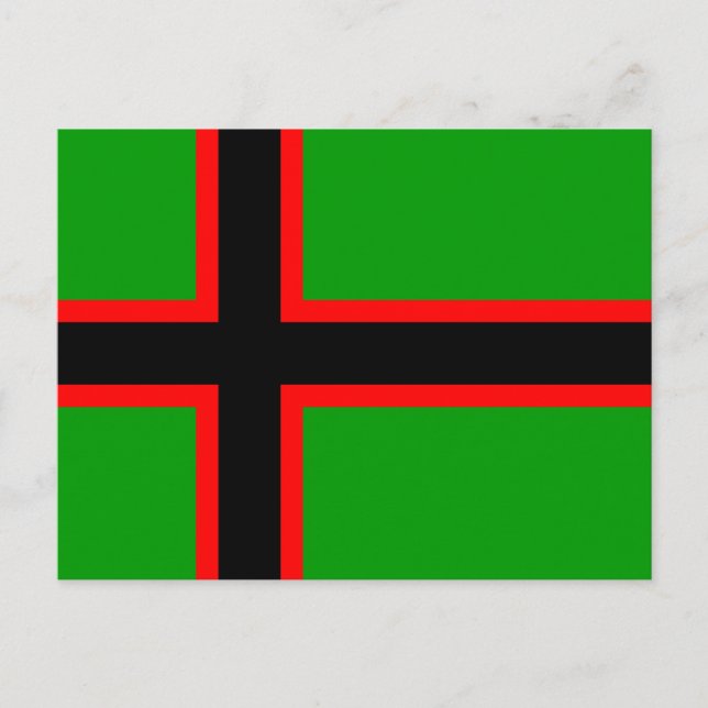 Karelia-Nationalflagge Postkarte (Vorderseite)