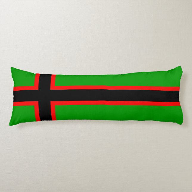 Karelia-Nationalflagge Seitenschläferkissen (Vorderseite)