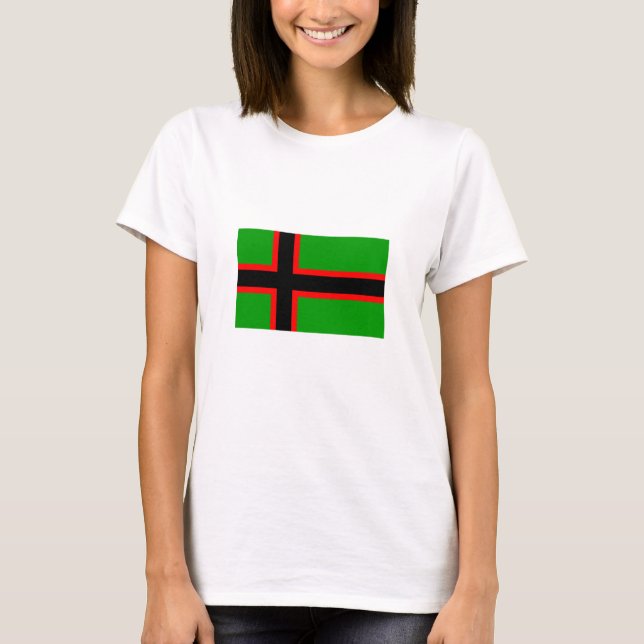 Karelia-Nationalflagge T-Shirt (Vorderseite)