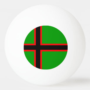 Karelia-Nationalflagge Tischtennisball