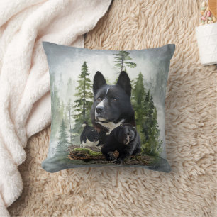 Karelian Bären-Hund-Kiefer Kissen