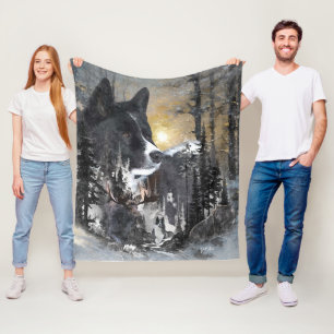 Karelian Bear Dog Fleecedecke