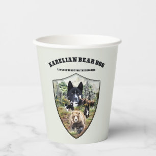 Karelian Bear Dog Pappbecher