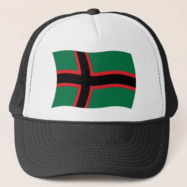 Karelians Flag Hat Truckerkappe (Vorderseite)