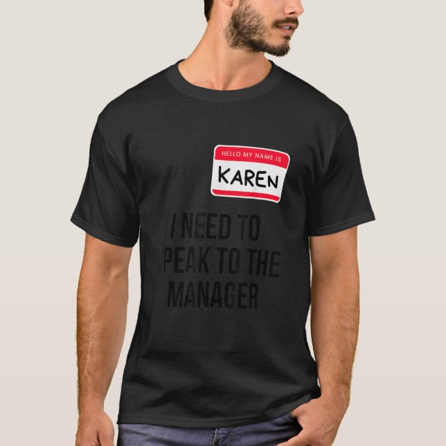Karen Halloween-Kostüm, das ich mit dem Berater sp T-Shirt (Vorderseite)