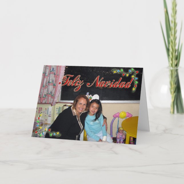 Karen La Paz Feiertagskarte (Vorderseite)