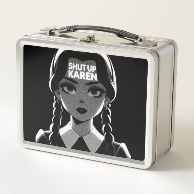 Karen-Lunchbox ausschalten Metall Brotdose (Vorderseite)