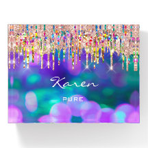 Karen NAME MEANING Holograph Place Sign Navy