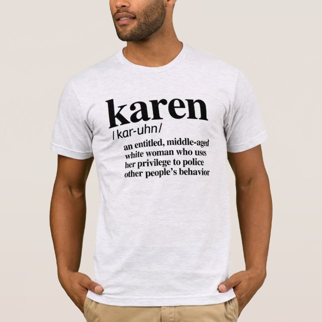 KARENDEFINITION T-Shirt (Vorderseite)