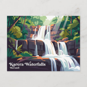 Karera-Wasserfälle Burundi Postkarte
