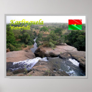 Karfinguela - Wasserfälle - Poster