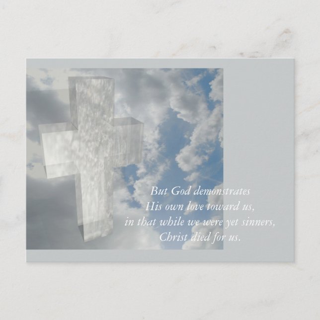 Karfreitag Postkarte (Vorderseite)