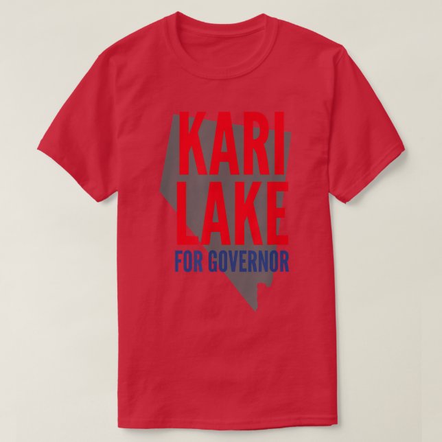 Kari Lake For Governor T-Shirt (Design vorne)
