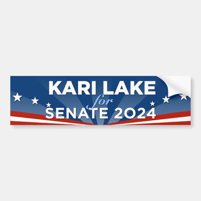 Kari Lake Senate 2024 Autoaufkleber (Vorne)